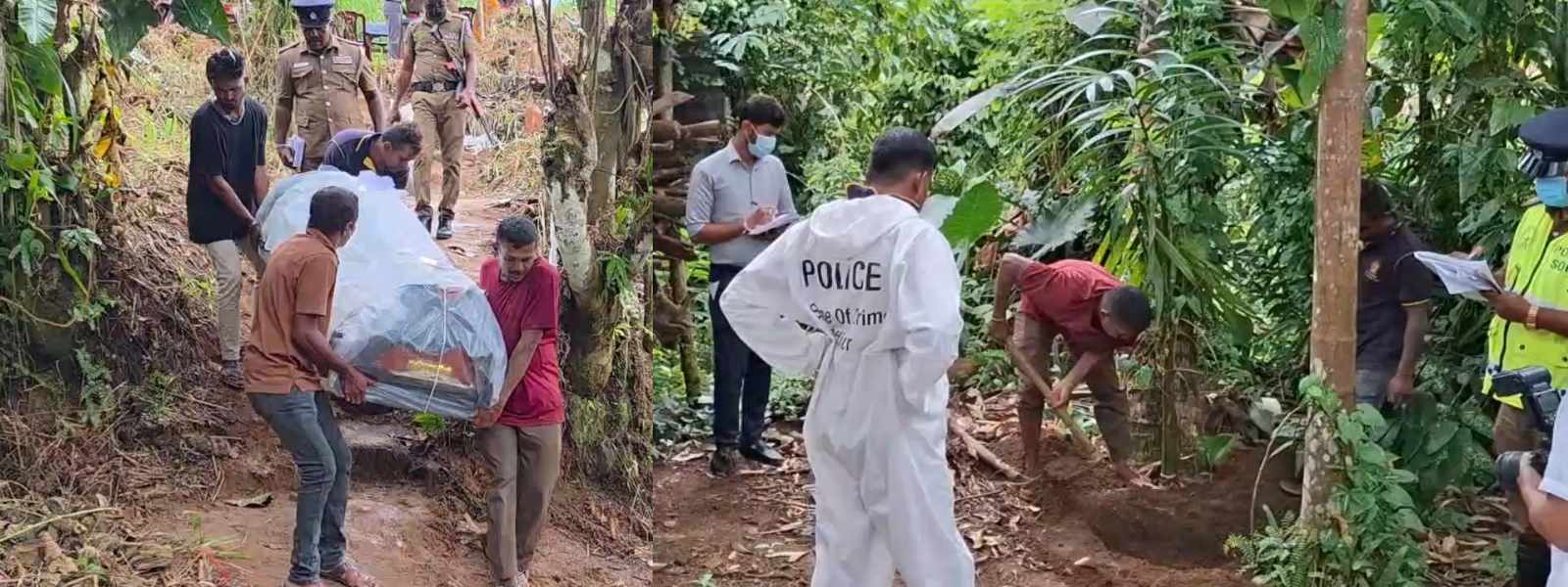 නූරි වත්තේ 14 හැවිරිදි දරුවාගේ දේහය යළි ගොඩගනී..